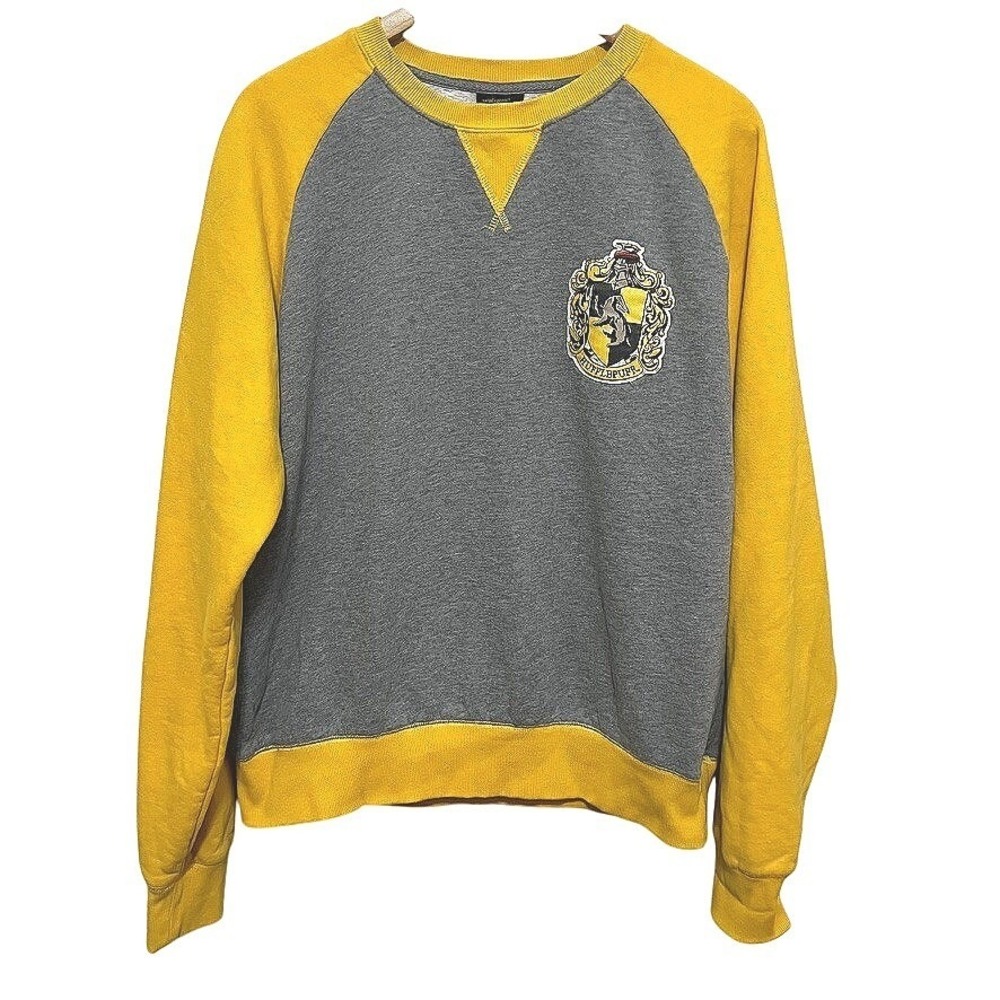 Harry Potter Hufflepuff Universal Studios Raglan Sweatshirt - XL‎